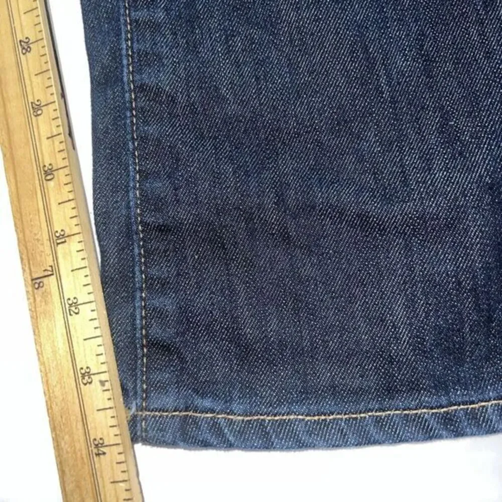 Levis Men's 501 Straight Fit Denim Blue Jeans Button‎ Fly Modern Sz 34x34